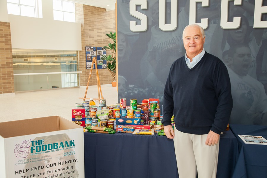 Freeholder John P. Curley reminds everyone that there is still time to donate to the County-wide food drive!